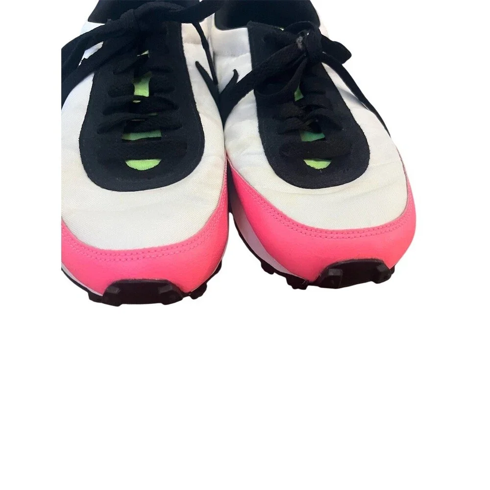 Nike Daybreak Womens Sneakers Size 8.5 White Black Pink Orange Volt